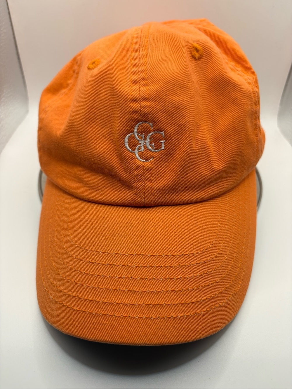 Imperial Colorado Golf Club Top 100 Orange Adjustable Golf Dad Hat